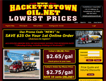 Tablet Screenshot of hackettstownoil.net